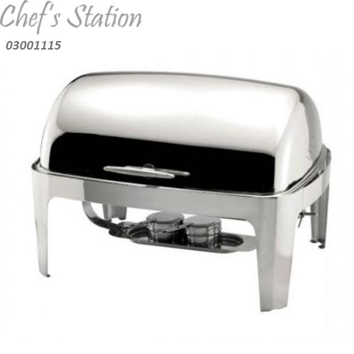 Rectangular Roll Top Chafing Dish 9Litre