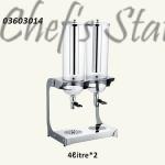 2. Juice Dispenser Double Tank Euro Style 4Litrex2