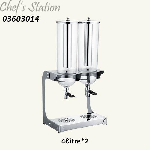 2. Juice Dispenser Double Tank Euro Style 4Litrex2