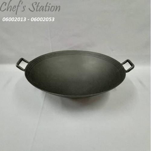 cast iron wok