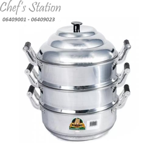 316 stainless steel steam pot 40cm steamer pot Home appliance 4