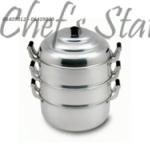 3 Tier Aluminum Steaming Pot (Eagle)