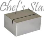 Rectangle Menu Holder Stainless Steel