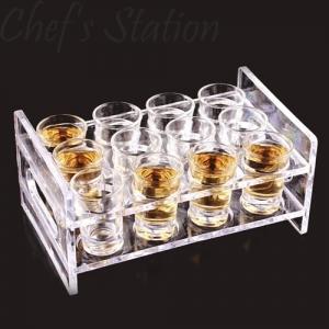 Acrylic 12 Holes Shooter Rack – ChefStation.com.my