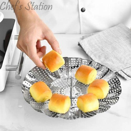Chinese Steam Rack Stainless Steel Foldable Steam Rack – ChefStation.com.my