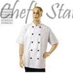 Short Sleeve Uniform Black Button