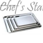 Rectangular Stainless Steel Serving Tray