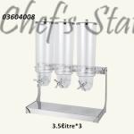 Slim Cereal Dispenser 3 Canister