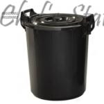 Black Bin with Lock 53 & 60L
