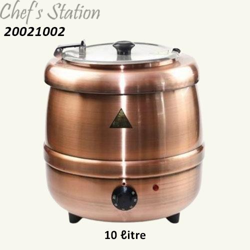 Soup Warmer Copper Plated Body 10Litre