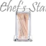 Acrylic Square Shape Toothpick Holder