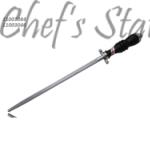 Sharpening Rod Heavy Duty Black Handle