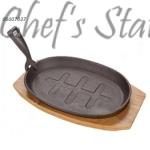 Cast Iron Oval Shape with Gripper