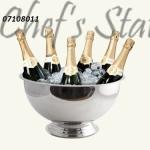 Champagne Footed Bowl Stainless Steel
