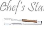 Stainless Steel With Wooden Handle Tong