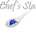 Porcelain Spoon (Fish Pattern)
