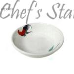Porcelain Sauce Dish (Cock Pattern) 3"