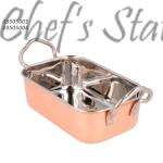 Rectangular Mini Roasting Pan Copper Plating
