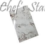 Marble 1/1 Footed Platter Pure White (Carrara)