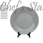White  Round Plate