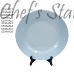 Blue Round Plate