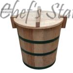 Wooden Rice Bucket
