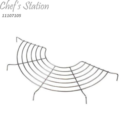 Stainless Steel Semi Circular Frying Rack – ChefStation.com.my