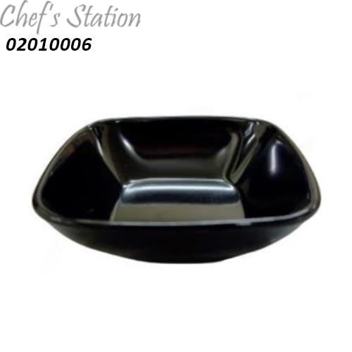 Square Sauce Dish 3" Black