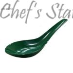 Dark Green Chinese Spoon