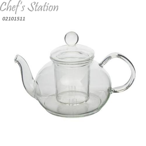 Hand Made Glass Tea Pot
