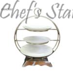 High Tea Display Rack Stainless Steel Stand