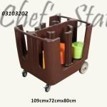 Large Adjustable Dish Caddy