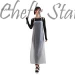 Transparent White PVC Apron