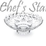 Acrylic Round Shape Fruit Tray