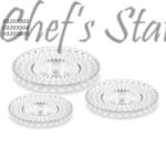 Acrylic Round Shape Fruit Plate