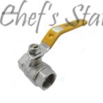 Full Bore Ball Valve With HDG Steel Handle