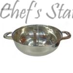 Steamboat Pot Double Compartment (No Lid)