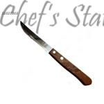 Sharp Edge Steak Knife Wood Handle