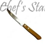Sharp Edge Steak Knife Wood Handle
