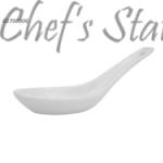 Porcelain Chinese Soup Spoon 5.25"