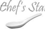 Porcelain Chinese Soup Spoon 5.0"