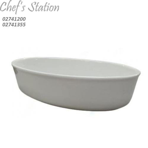 Porcelain Deep Oval Bowl 8.75"-14.5"
