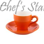 Porcelain Tulip Cup Orange Color