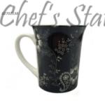 Porcelain Mug 330ml Flower Pattern '4'