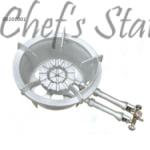 High Pressure Cup Piece Burner - 2 Pipe (Complete Set)