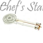 High Pressure Round Piece Burner Only - 2 Pipe 2 Rings