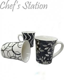Mug (Black & Ivory Design)
