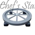 Gas Tong Stand - Heavy Duty (4 Wheels Roller)