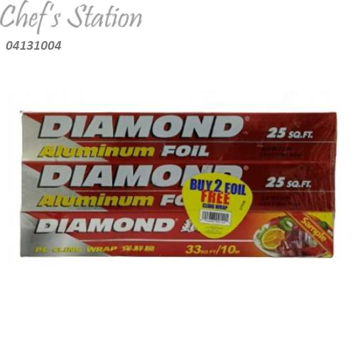 2 Aluminium Foil & Cling Wrap