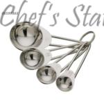Stainless Steel Measuring Spoon (Sets of 4)